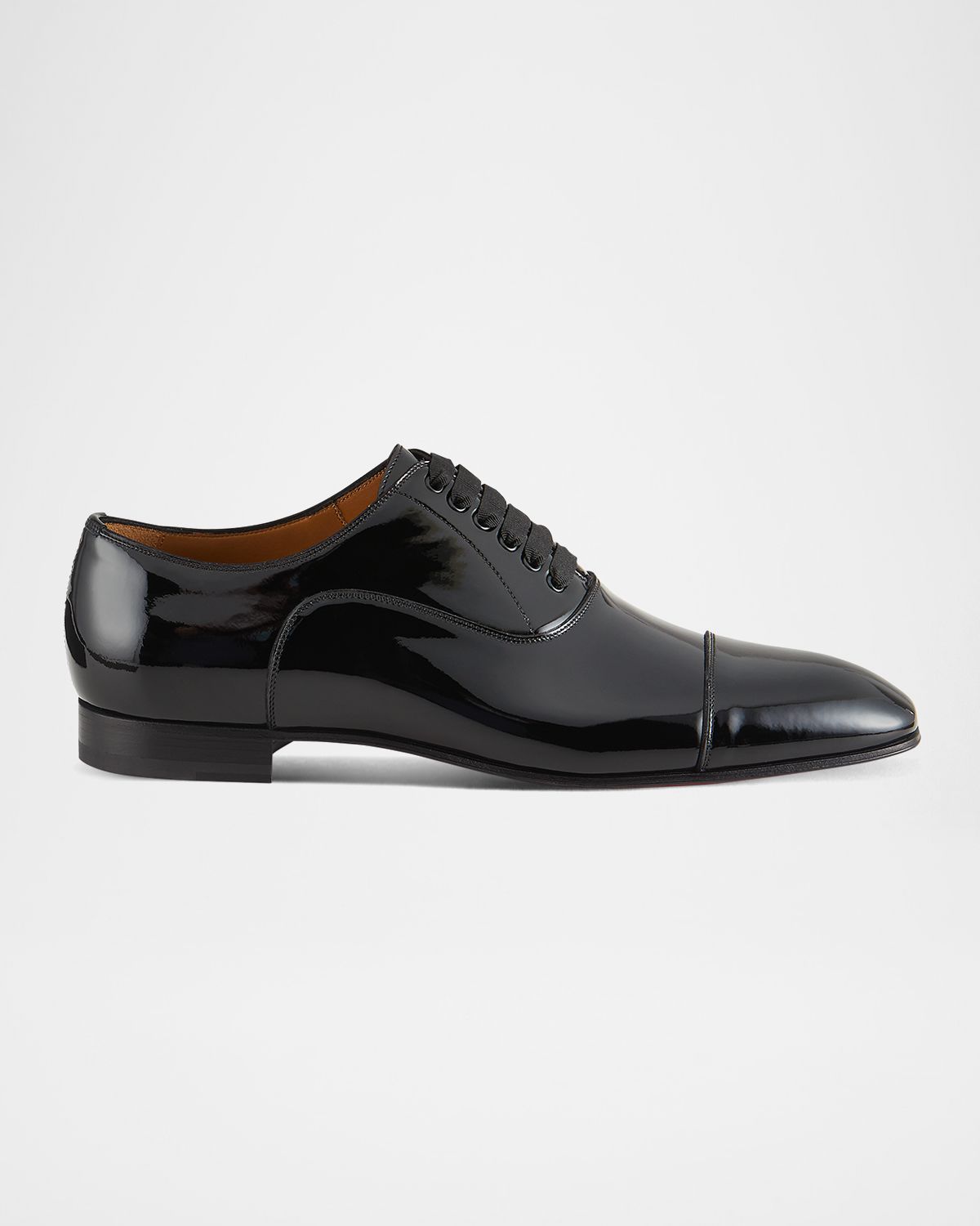 Christian Louboutin Greggo Men 's Lace-Up Leather Dress Shoes