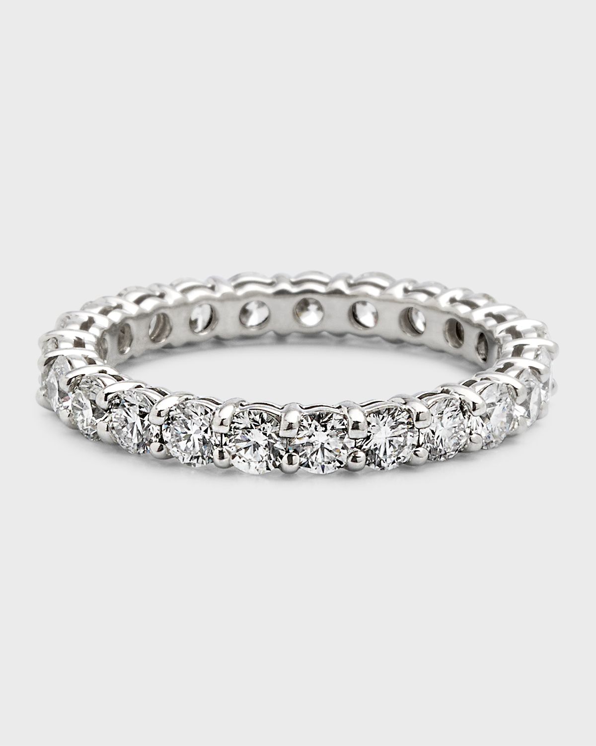 Neiman Marcus Diamonds Platinum Round Diamond Eternity Ring