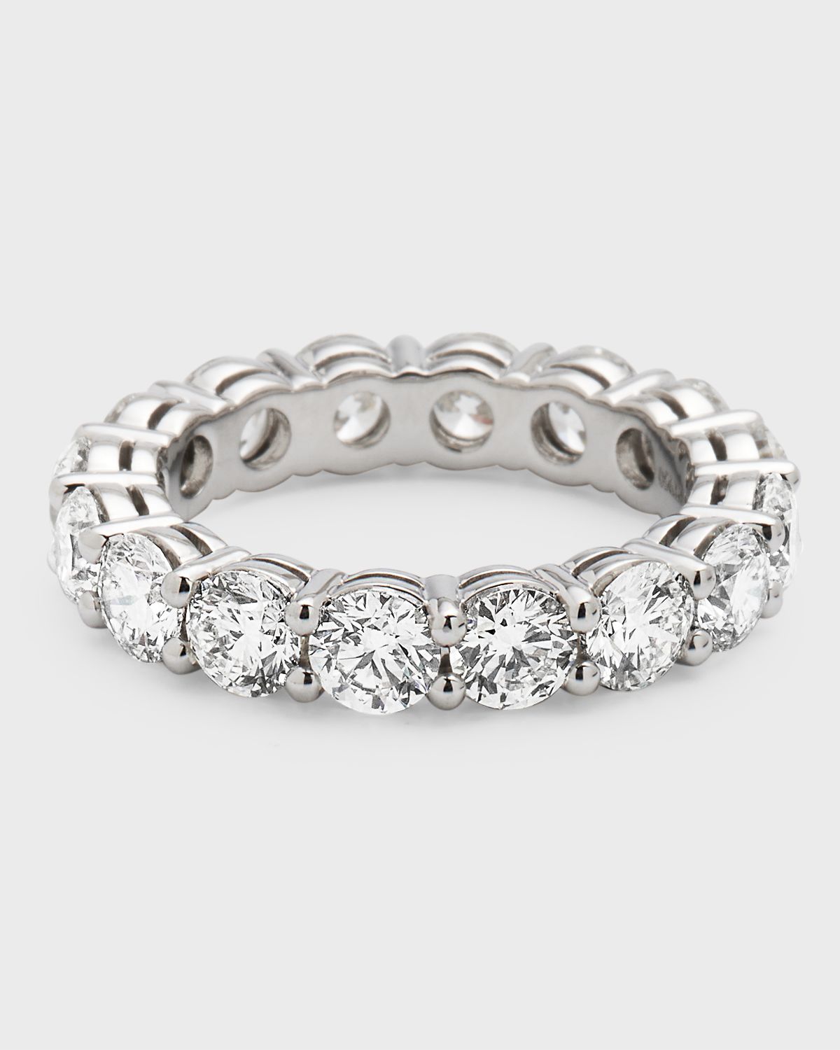 Neiman Marcus Diamonds Platinum Round Diamond Eternity Ring