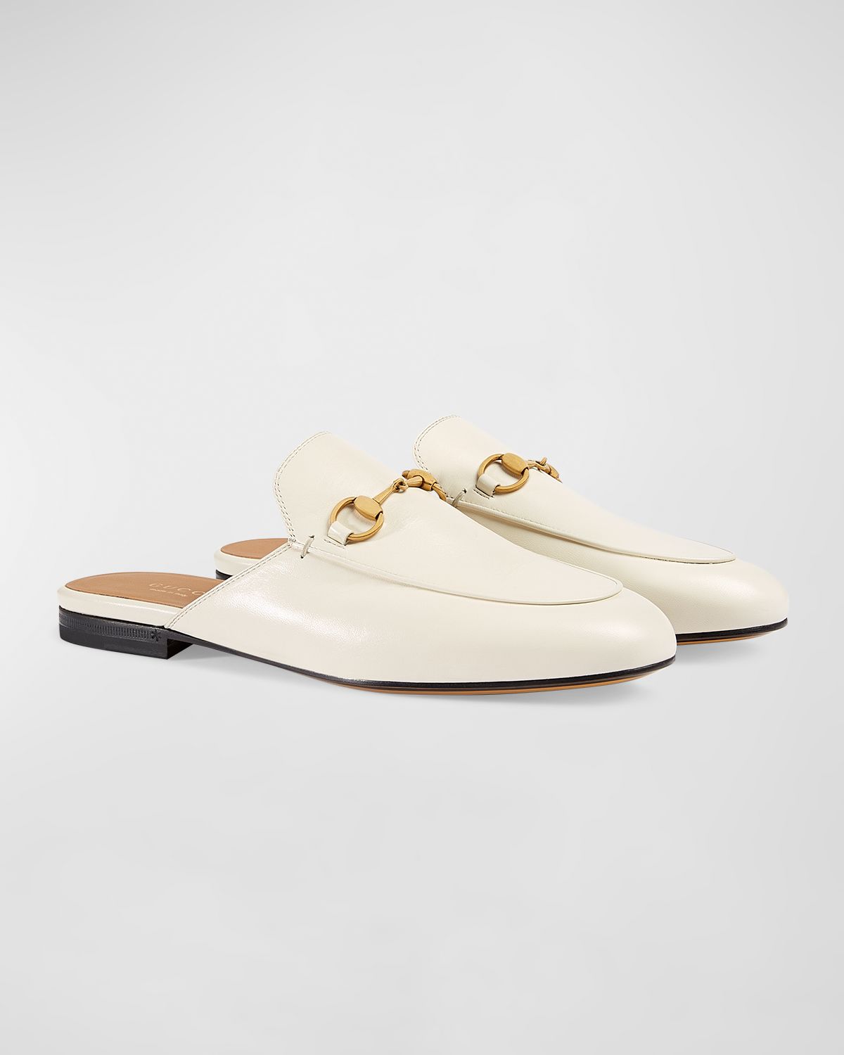 Gucci Princetown Leather Mules