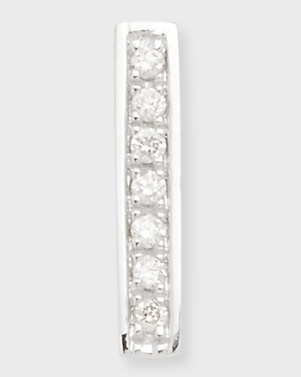Sydney Evan Small 14k Gold Diamond Bar Single Stud Earring