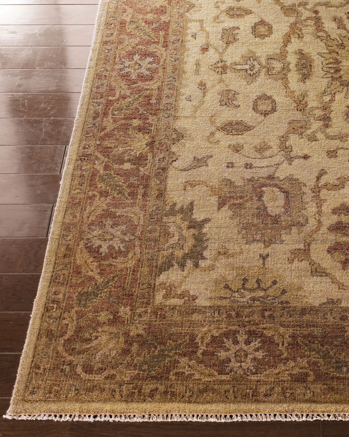 Haven & Loom Latte Rust Oushak Rug