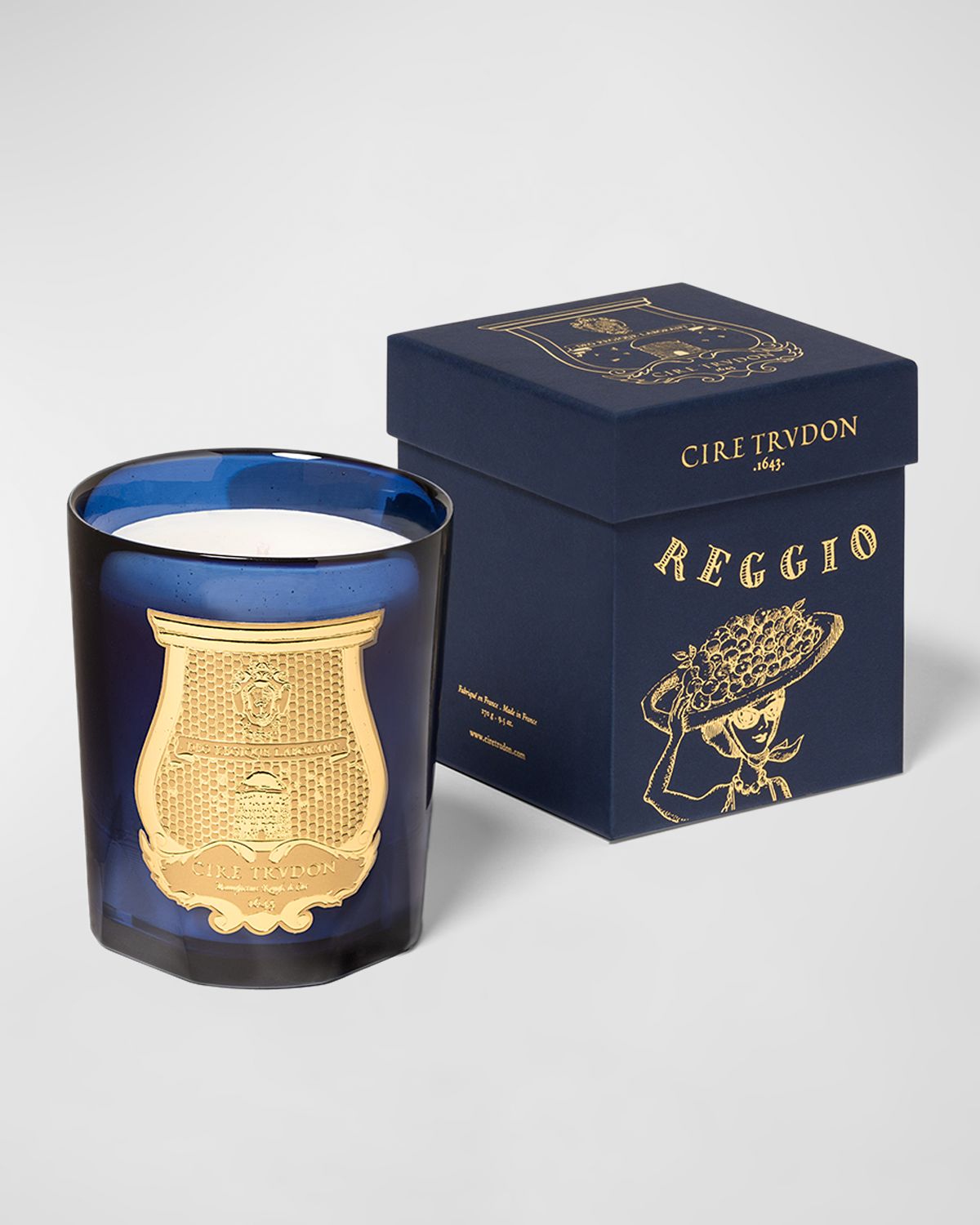 Trudon Reggio Classic Candle, Mandarin, 9.5 oz.