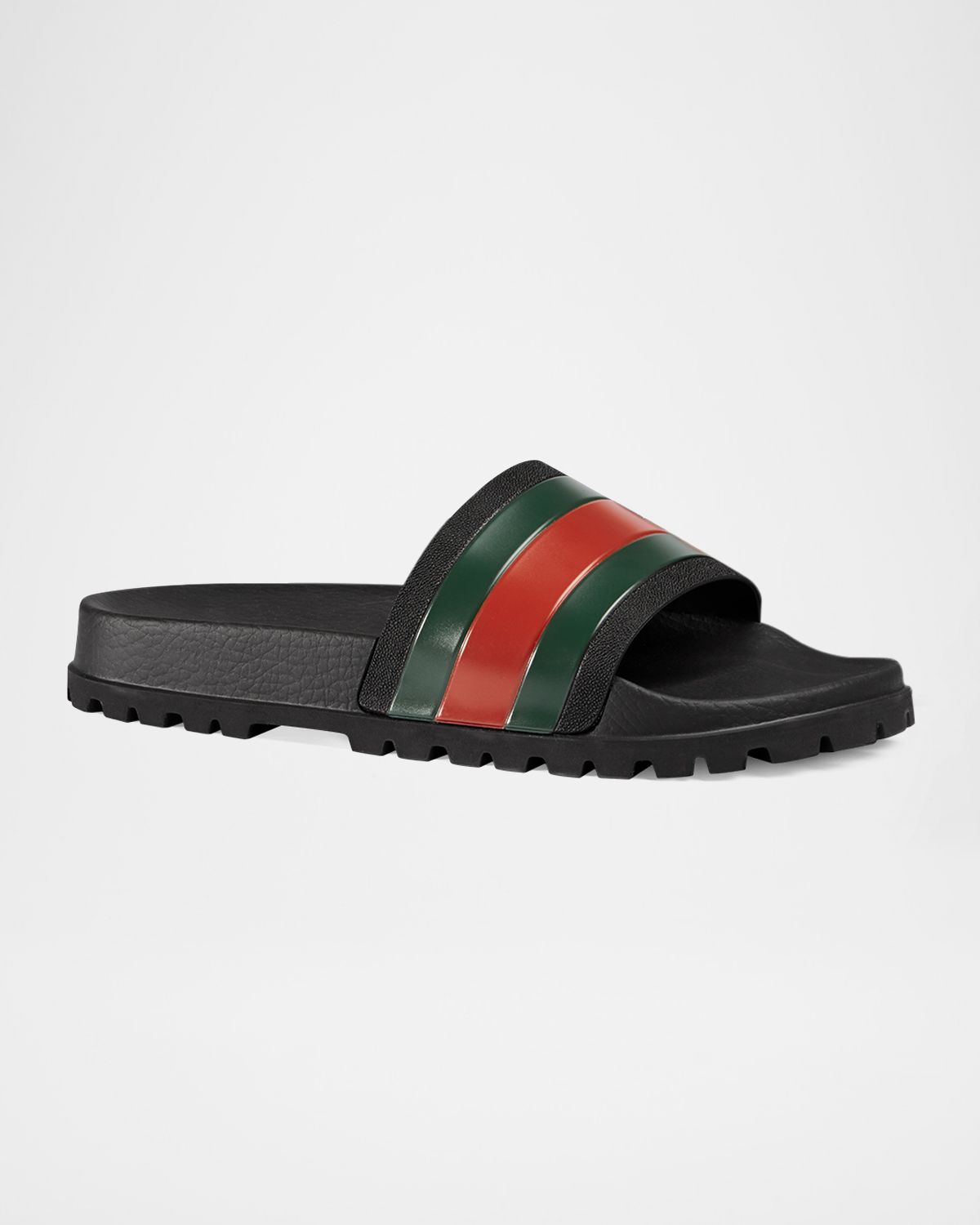 Gucci Men 's Pursuit Trek Web Slide Sandals | Thumbnail 4