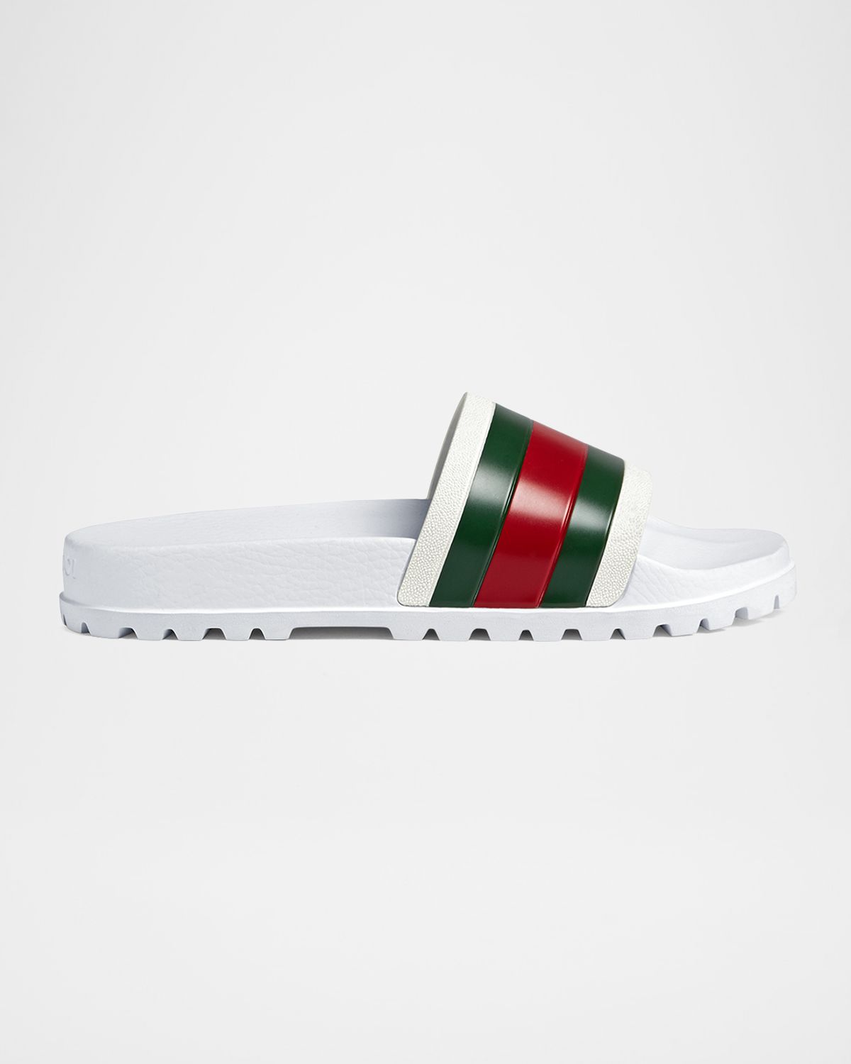 Gucci Men 's Pursuit Trek Web Slide Sandals