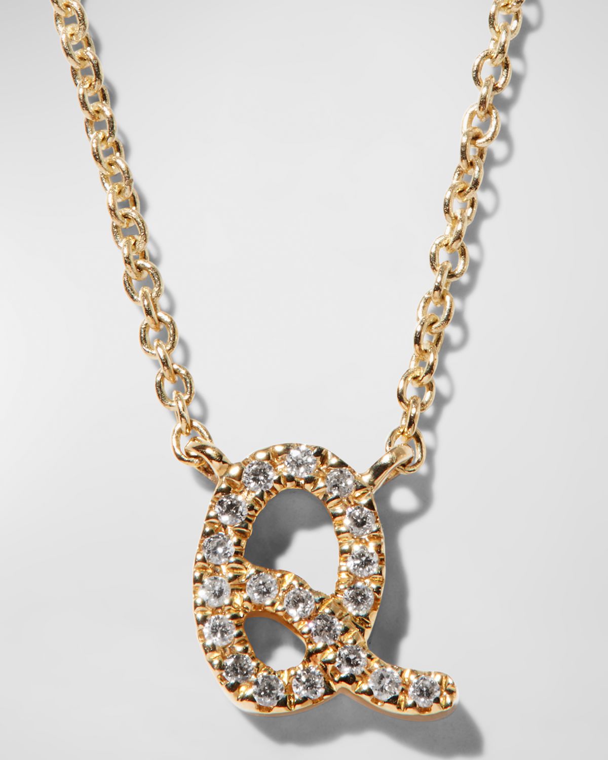 Sydney Evan Diamond Initial Pendant Necklace