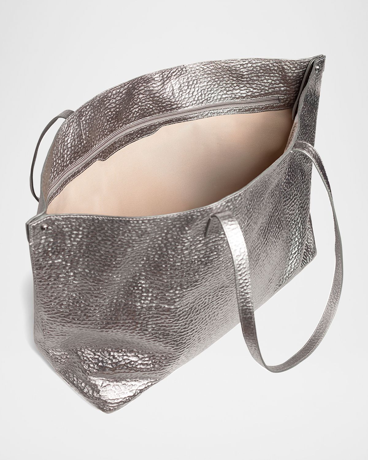 Akris Ai Medium Hammered Shoulder Bag