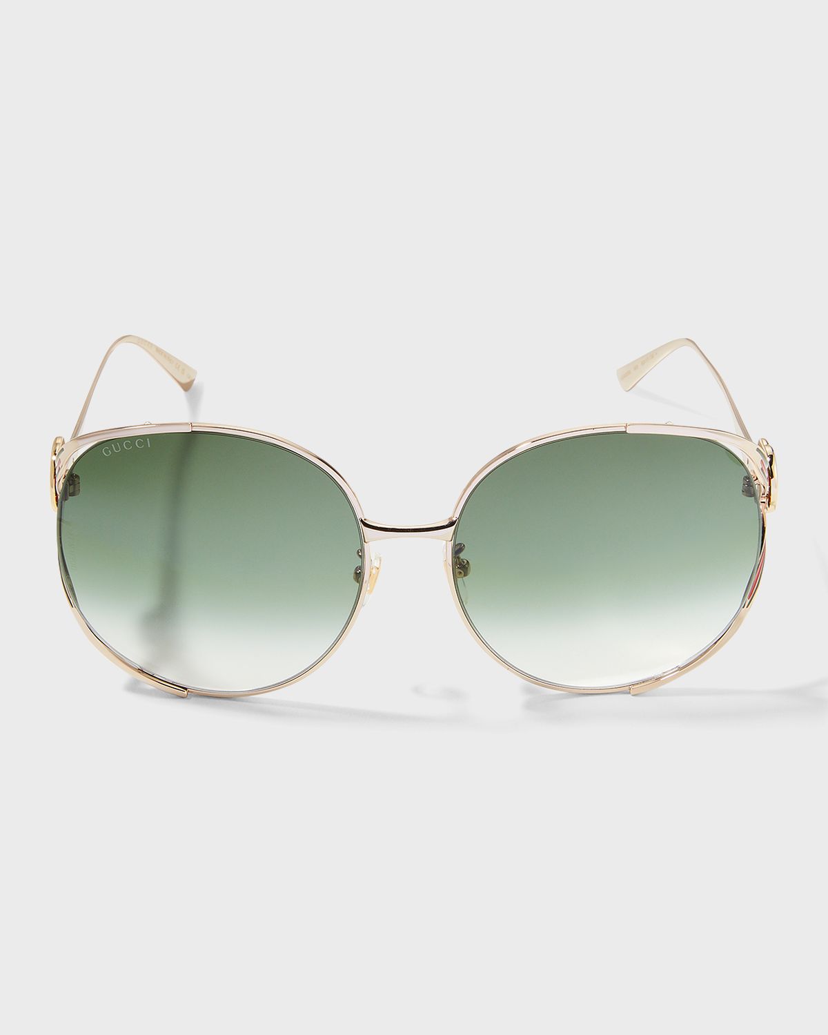 Gucci Oversized Oval GG Sunglasses