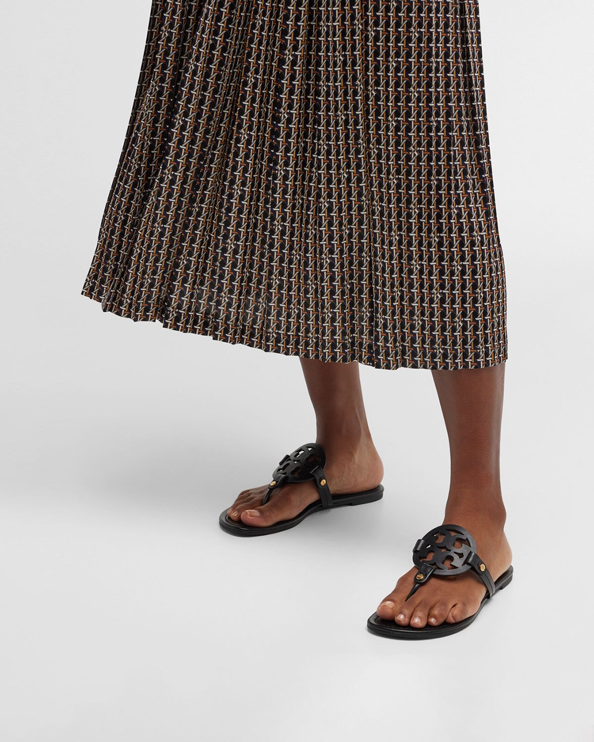 Tory Burch Miller Leather Sandals