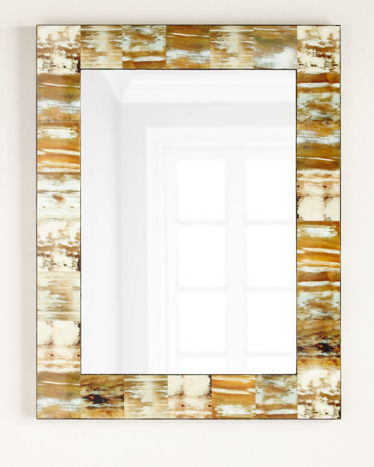 Jamie Young Natural Faux Horn Mirror | Thumbnail 4