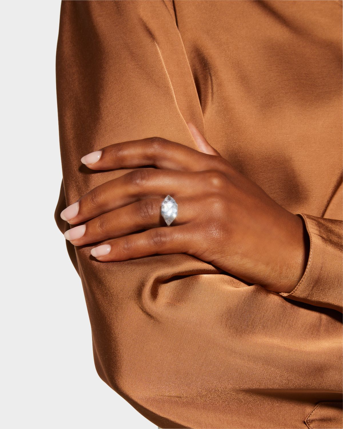 Fantasia by DeSerio 4.5 TCW Asscher-Cut Cubic Zirconia Ring