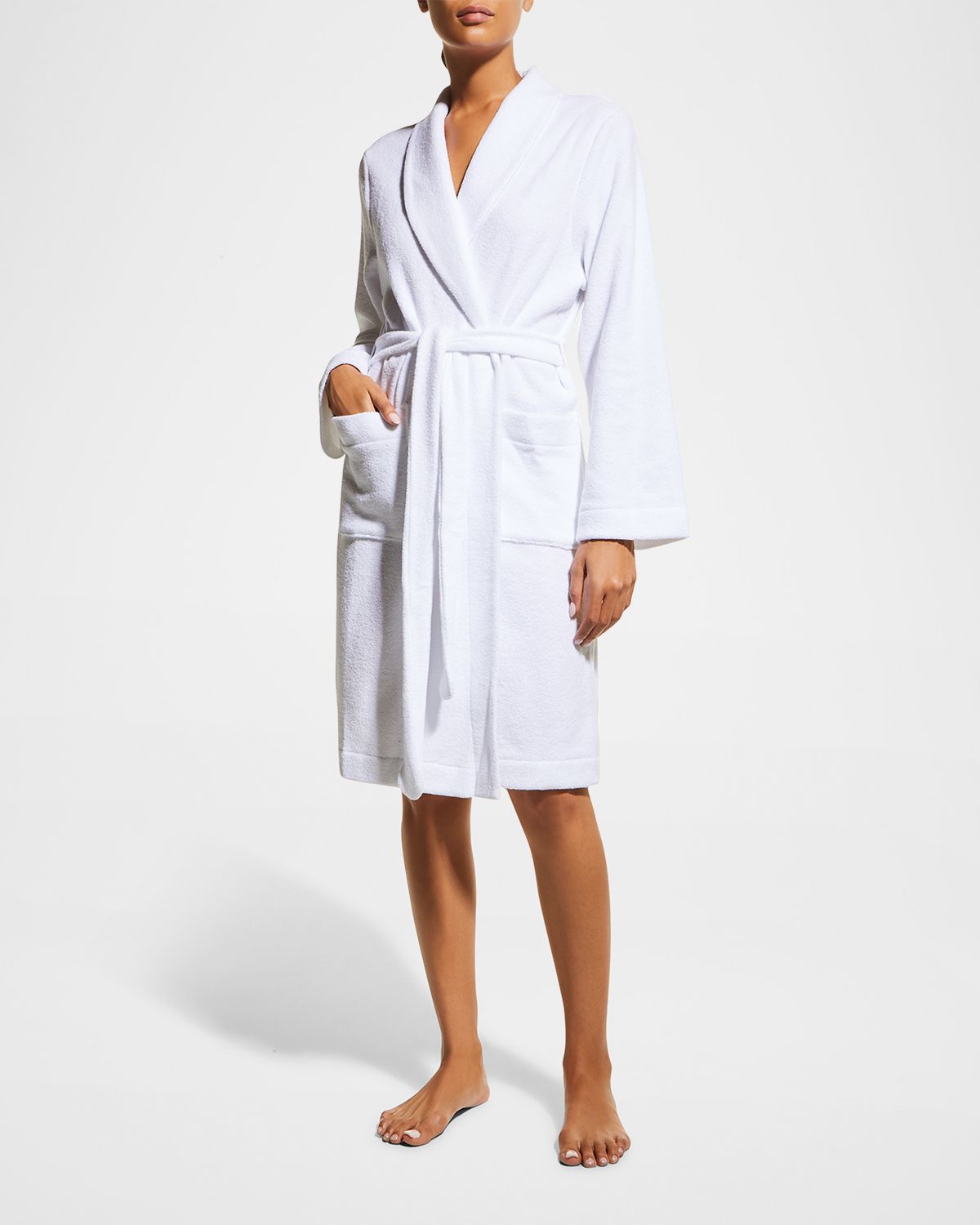 Hanro Plush Short Robe