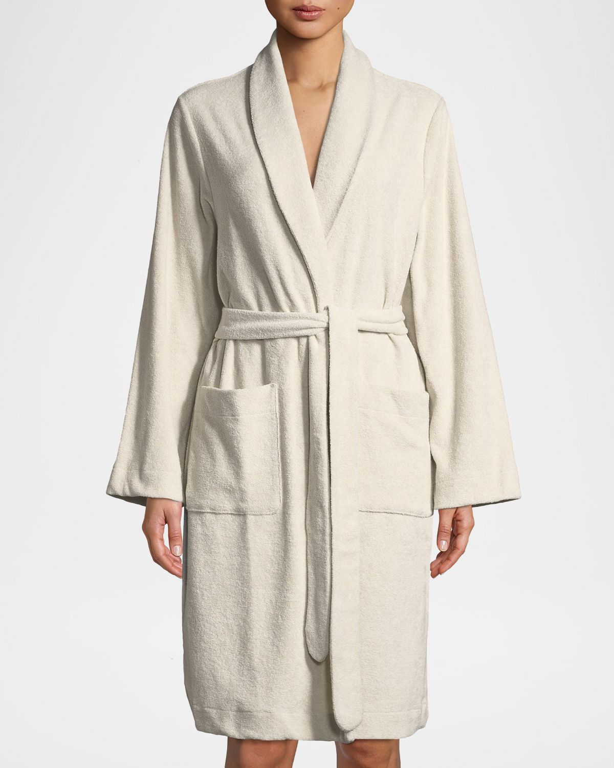 Hanro Plush Short Robe | Thumbnail 3 Hanro Plush Short Robe | Thumbnail 3