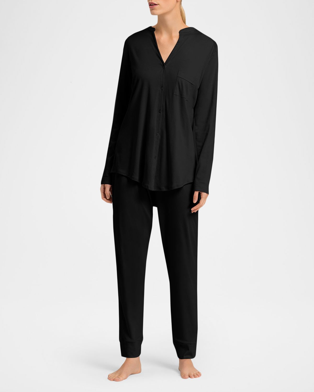 Hanro Pure Essence Two-Piece Pajama Set