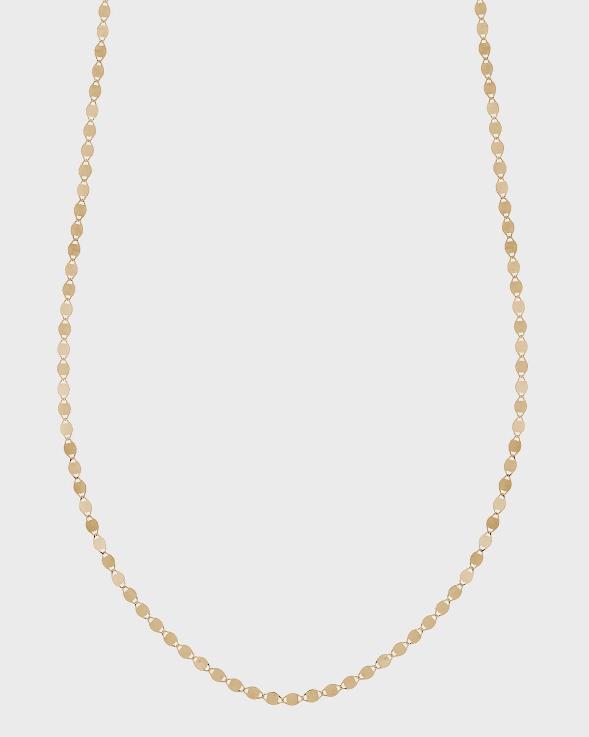 LANA 14K Gold Petite Nude Chain Choker Necklace