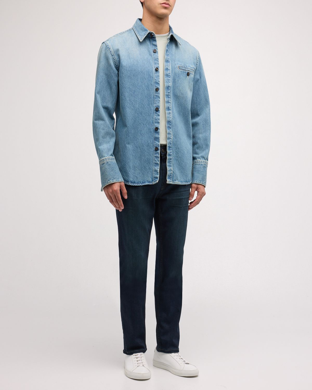 PAIGE Men 's Federal Slim-Straight Jeans