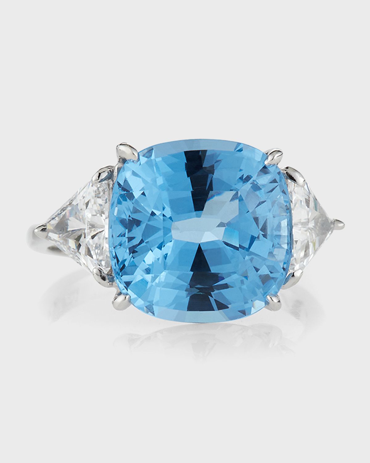 Fantasia by DeSerio Cushion-Cut Cubic Zirconia Ring, 13 TCW