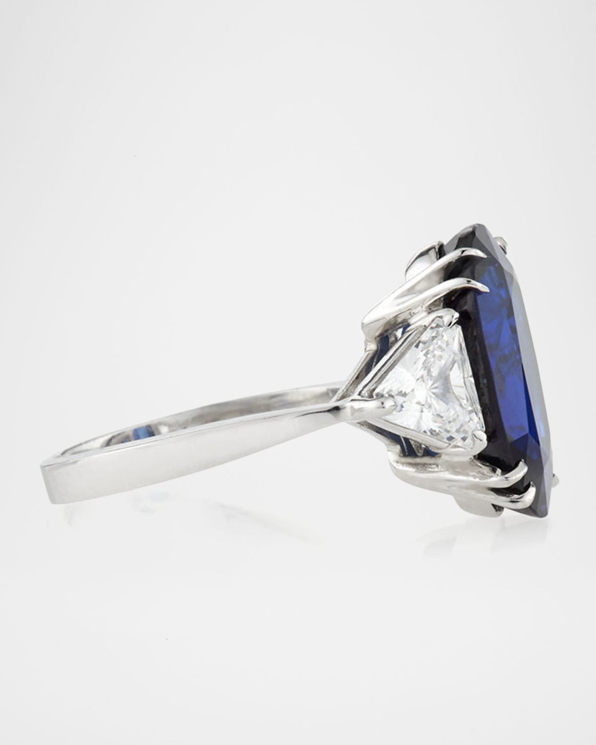 Fantasia by DeSerio Oval Cubic Zirconia Ring, 10 TCW