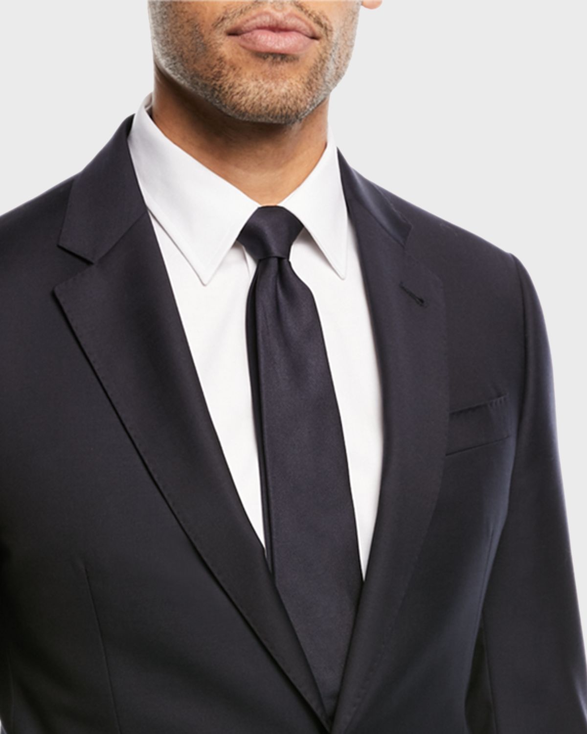 Emporio Armani Super 130s Wool Two-Piece Classic Fit Suit