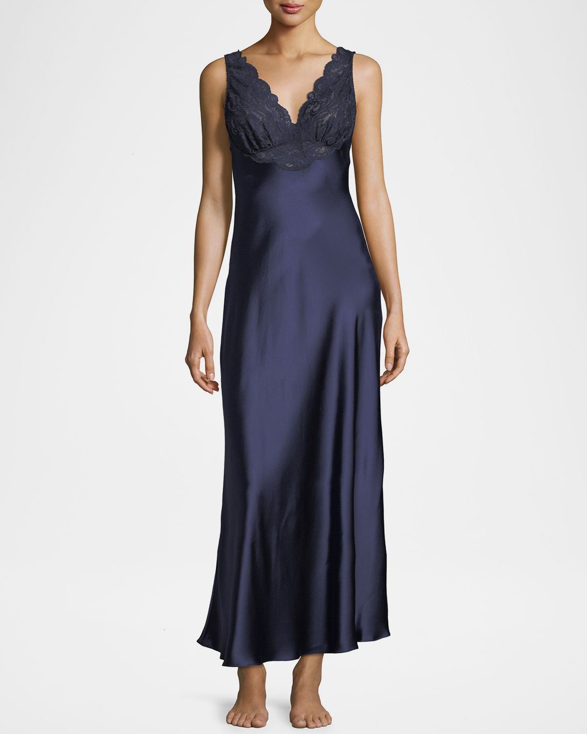 Christine Lingerie Bijoux Lace-Trim Nightgown | Thumbnail 5 Christine Lingerie Bijoux Lace-Trim Nightgown | Thumbnail 5
