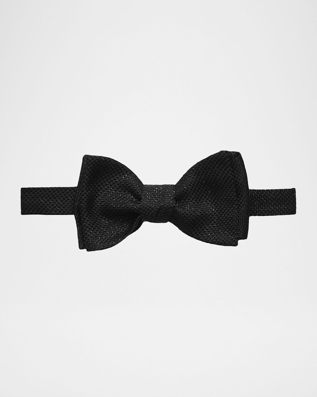 Eton Men 's Self-Tie Metallic Silk Bow Tie
