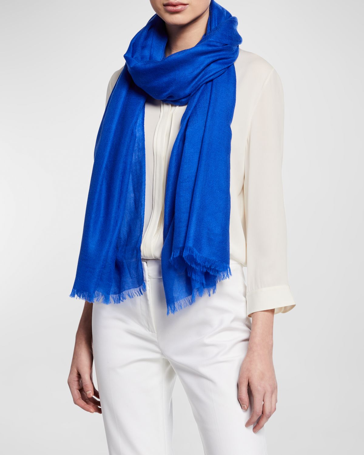 Sofia Cashmere Lightweight Cashmere Scarf | Thumbnail 3