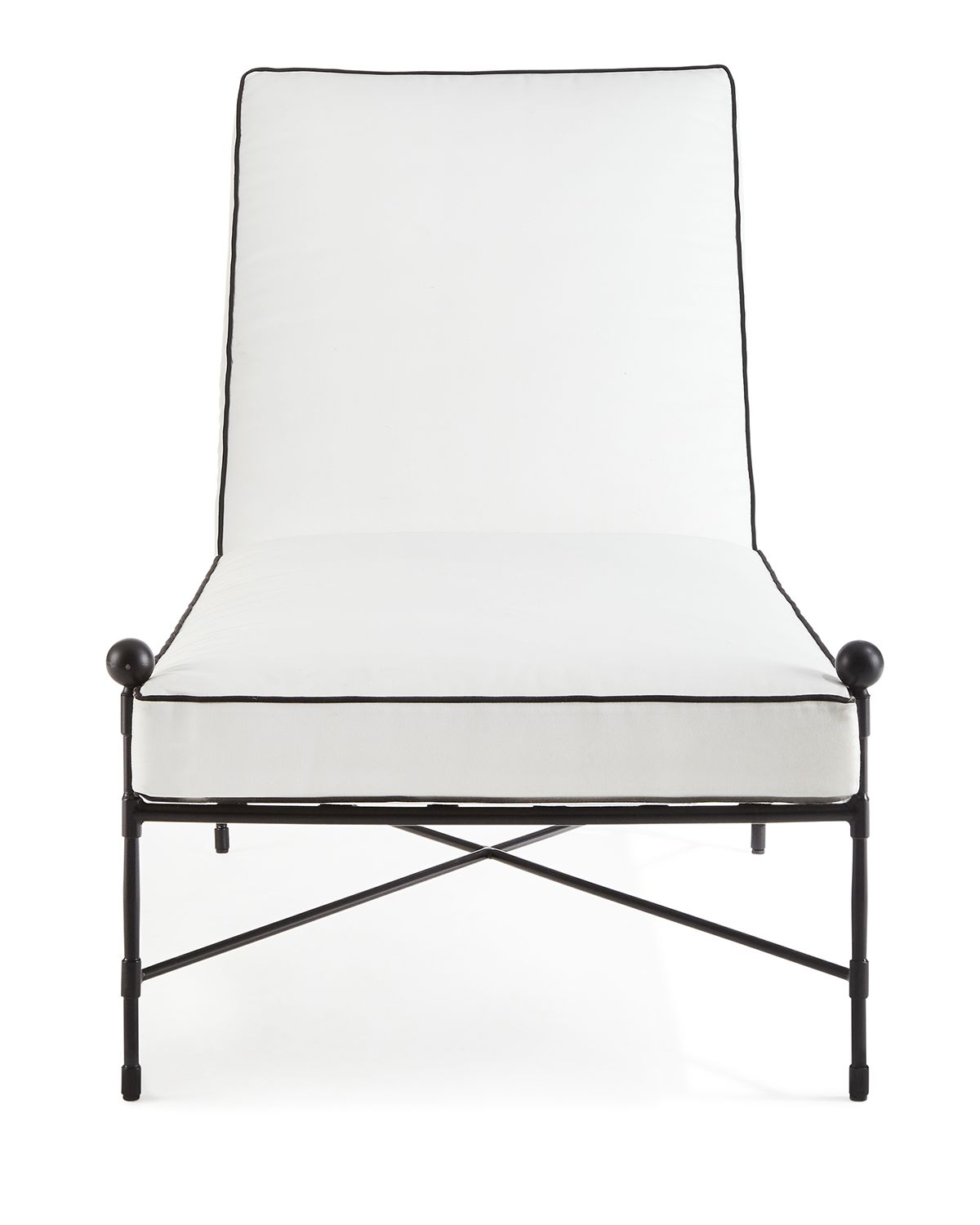 Neiman Marcus Avery Neoclassical Chaise