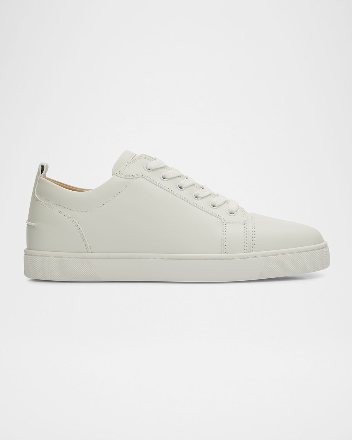 Christian Louboutin Men 's Louis Junior Leather Red Sole Sneakers | Thumbnail 9