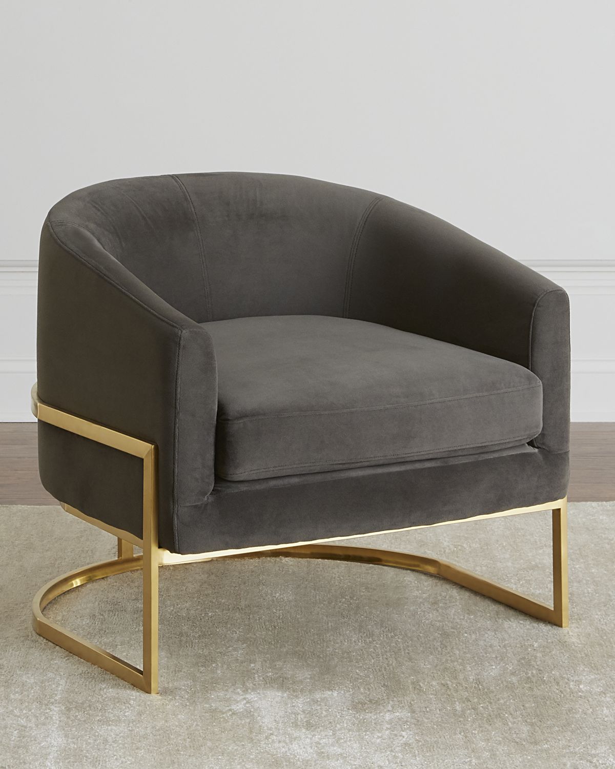 Four Hands Corbin Metal Framed Chair | Thumbnail 4