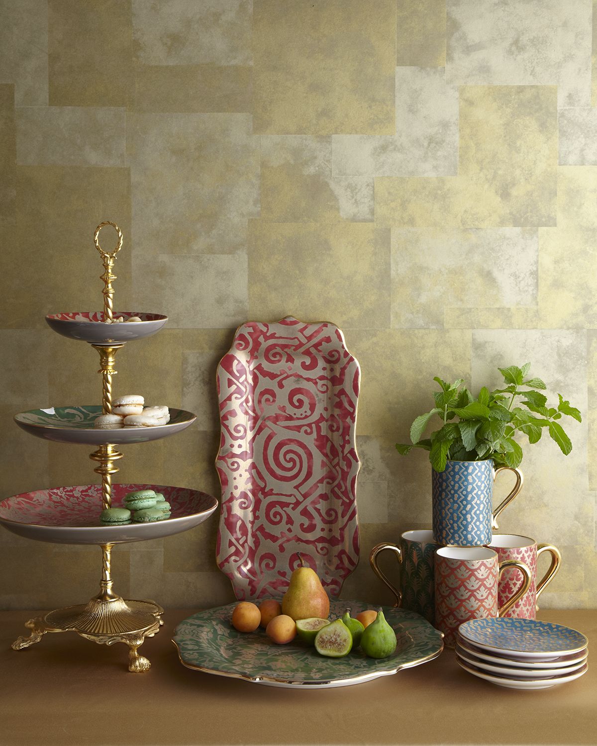 L 'Objet Fortuny Rectangular Platter