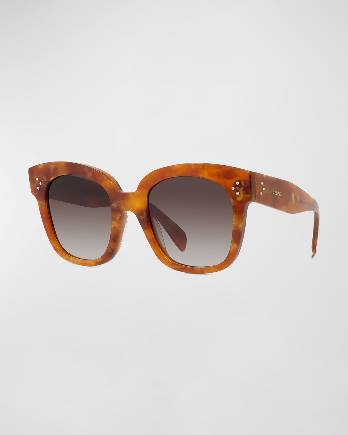 Celine Square Gradient Acetate Sunglasses