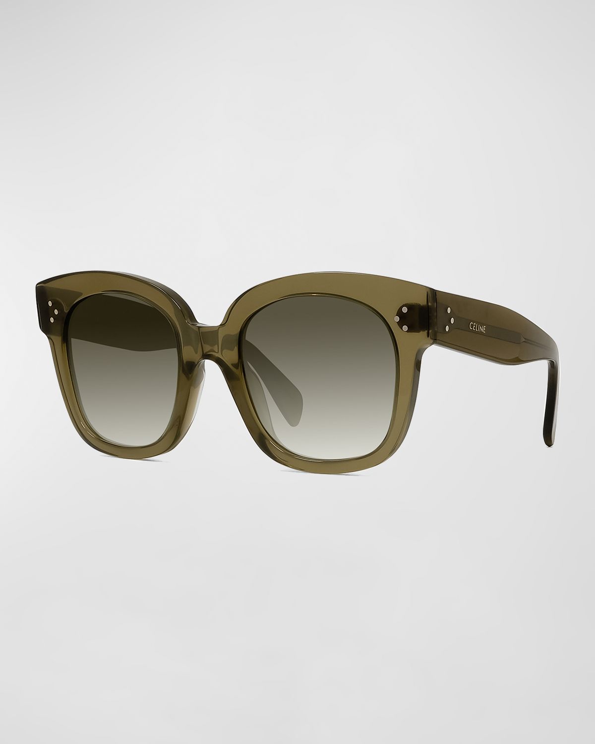 Celine Square Gradient Acetate Sunglasses