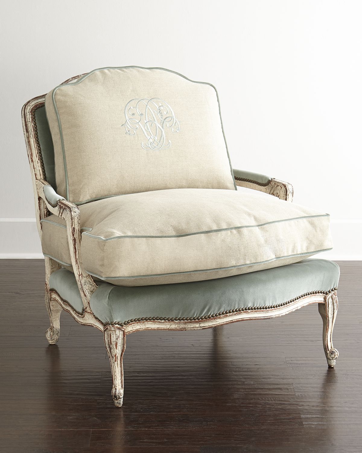Old Hickory Tannery Misty Bergere Chair | Thumbnail 4 Old Hickory Tannery Misty Bergere Chair | Thumbnail 4