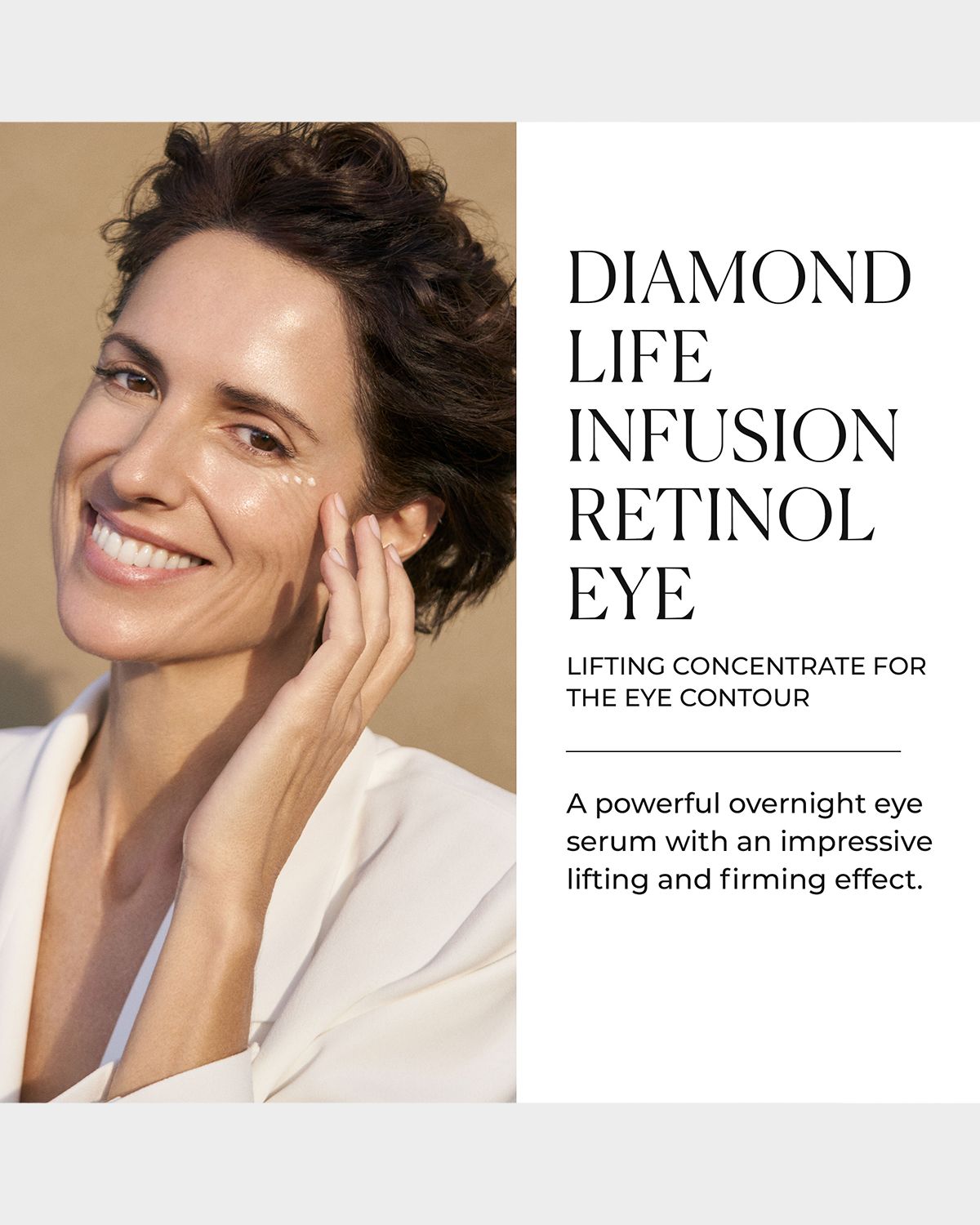 Natura Bisse Diamond Life Infusion Retinol Eye Serum, 0.5 oz.