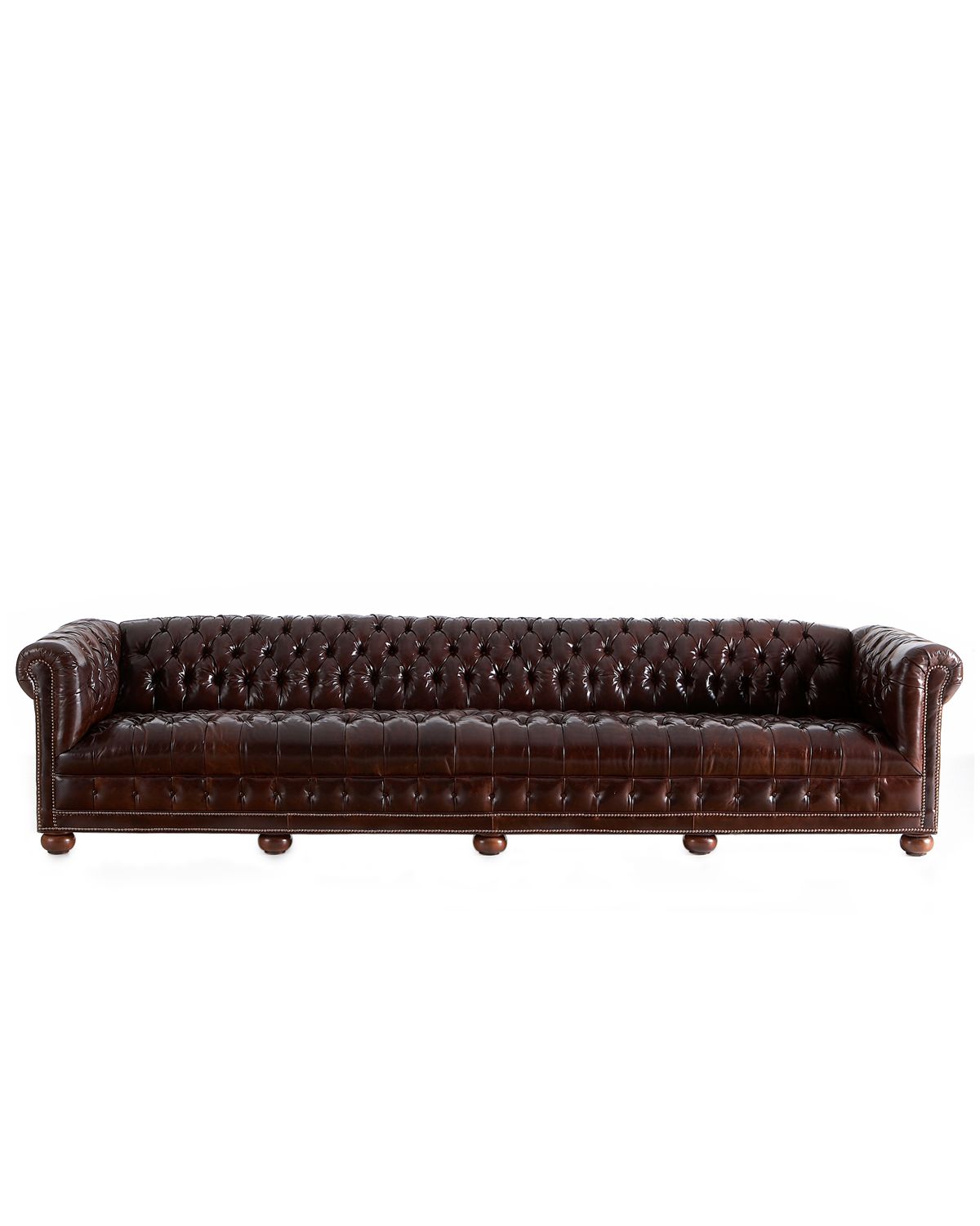 Old Hickory Tannery Executive 76"L Chesterfield Sofa | Thumbnail 4 Old Hickory Tannery Executive 76"L Chesterfield Sofa | Thumbnail 4