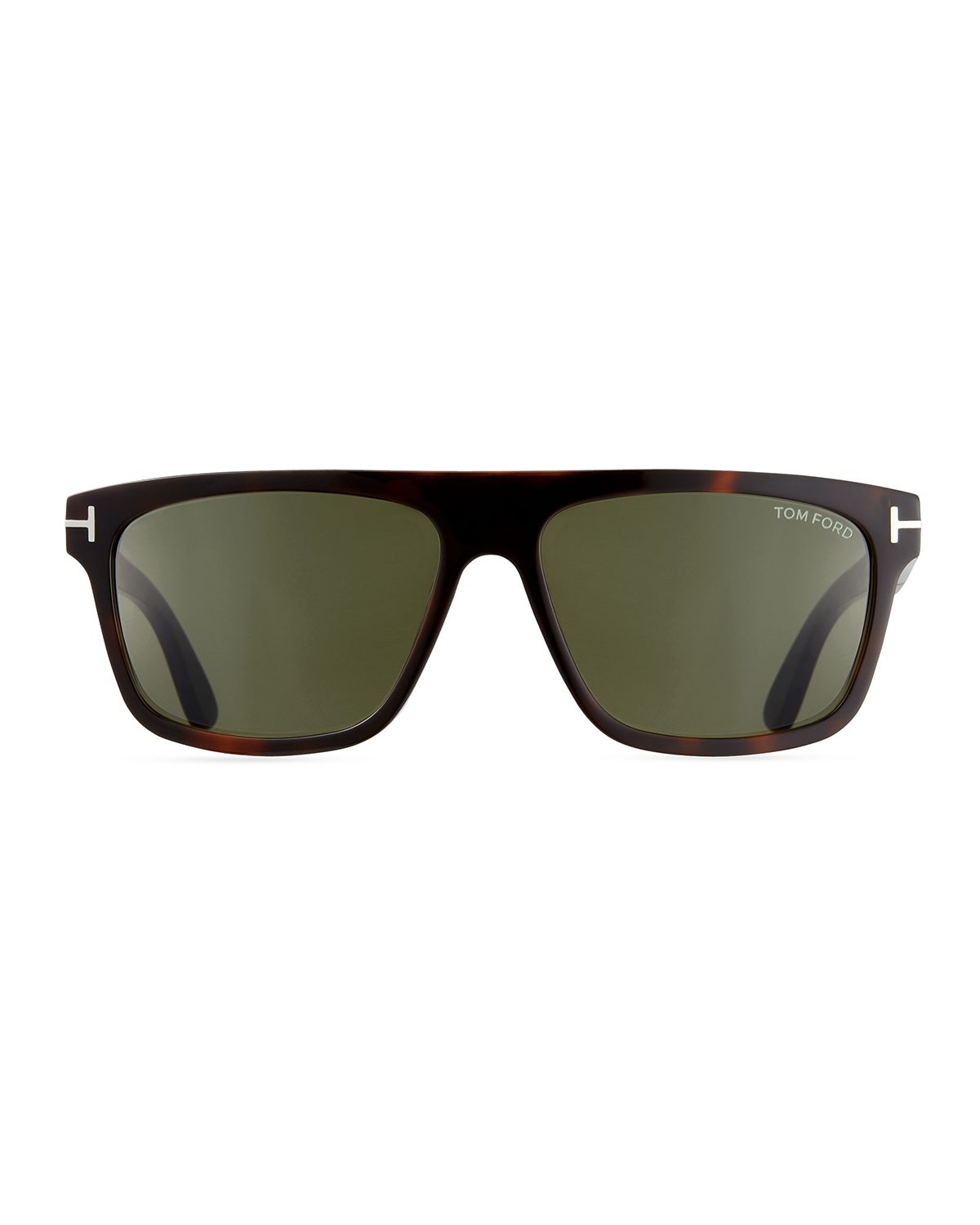TOM FORD Men 's Thick Square Acetate Sunglasses | Thumbnail 2