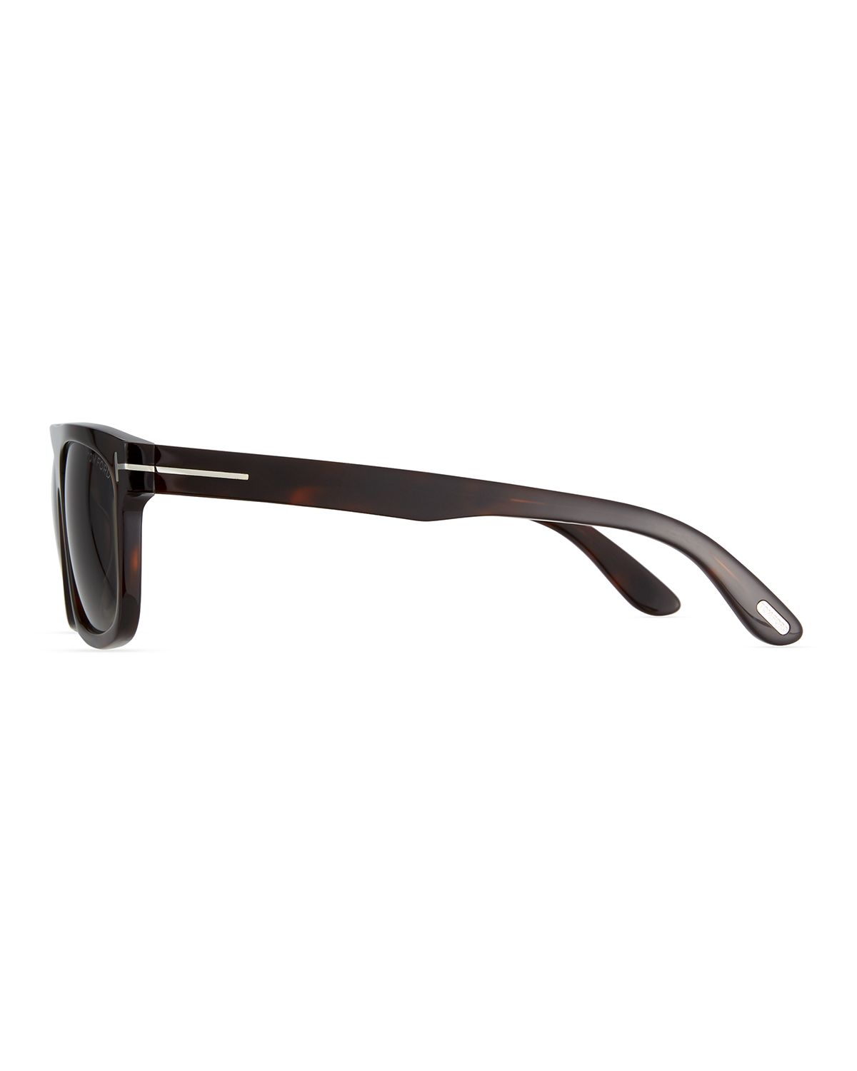 TOM FORD Men 's Thick Square Acetate Sunglasses | Thumbnail 3