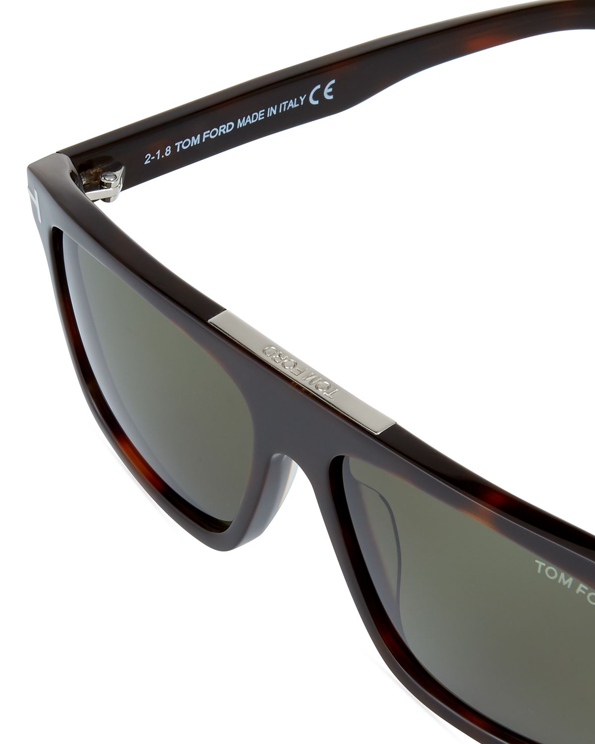 TOM FORD Men 's Thick Square Acetate Sunglasses | Thumbnail 4