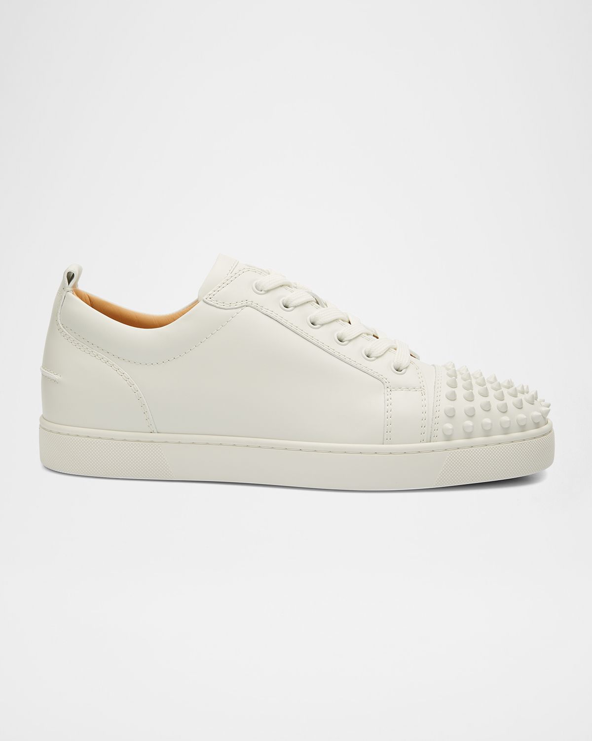 Christian Louboutin Men 's Louis Junior Spiked Low-Top Sneakers | Thumbnail 10