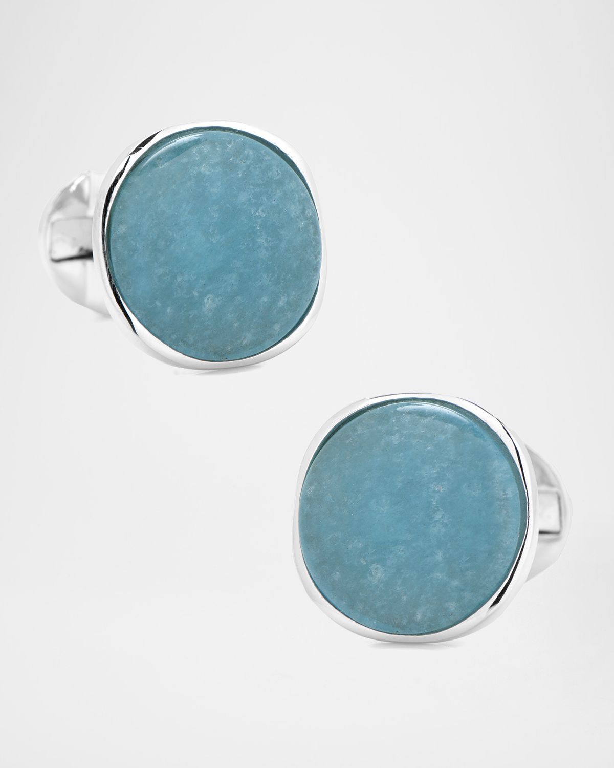 Cufflinks Inc. Aquamarine Jade & Sterling Silver Cufflinks