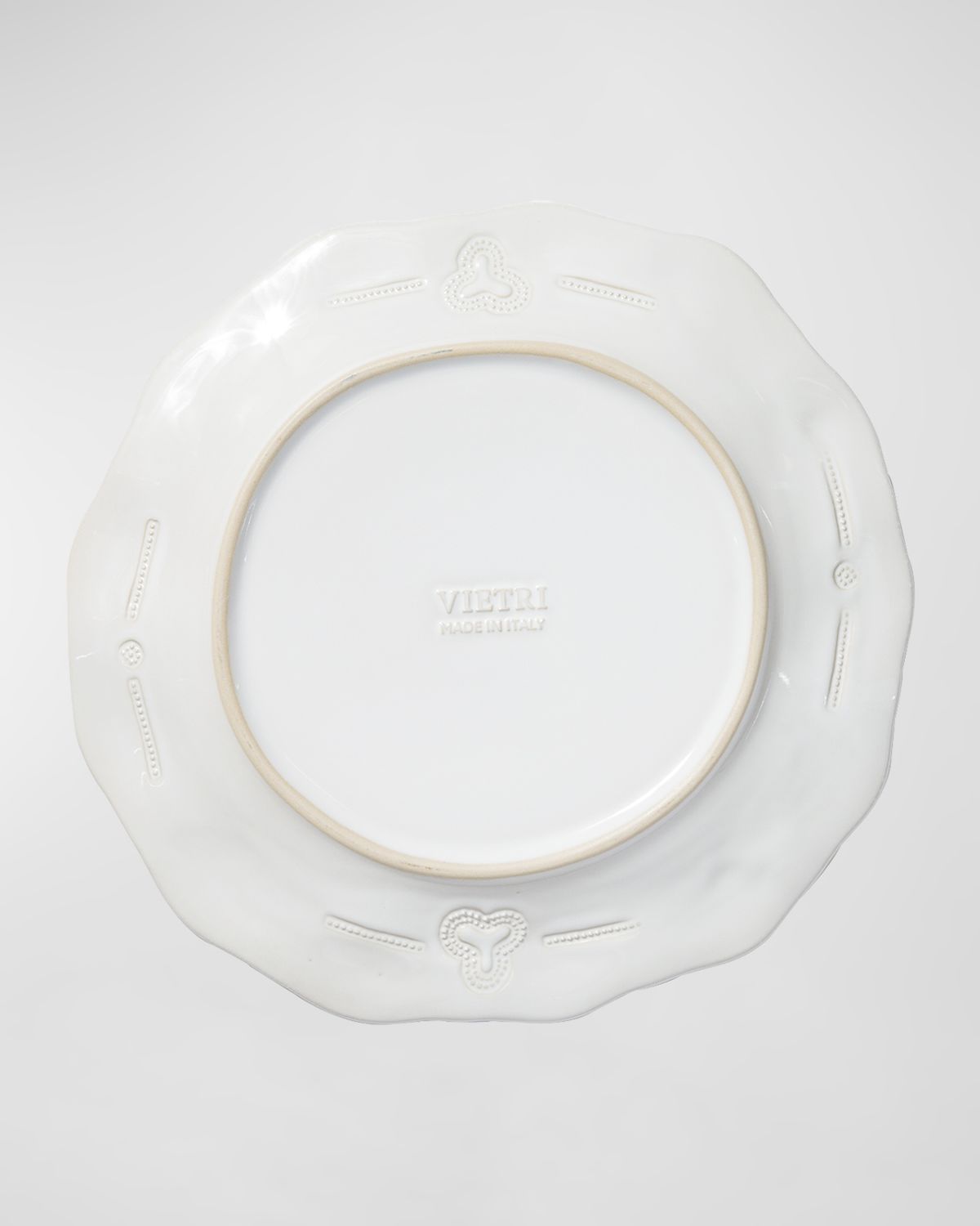 Vietri Incanto Stone Lace Dinner Plate