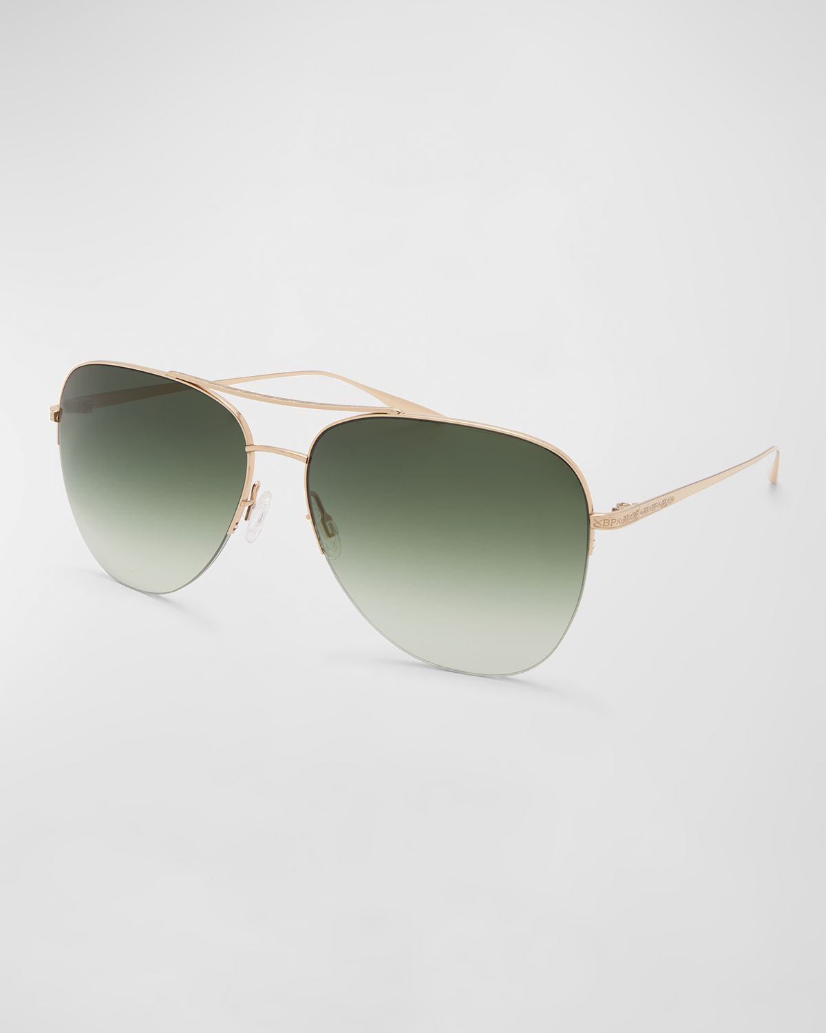 Barton Perreira Chevalier Titanium Aviator Sunglasses