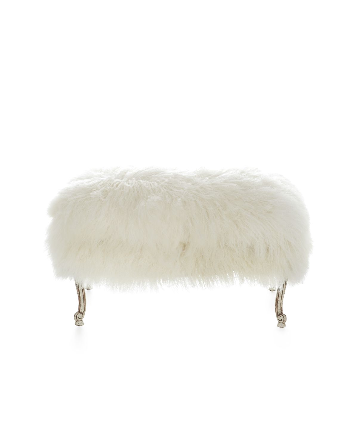Old Hickory Tannery Worthen Sheepskin Ottoman | Thumbnail 3 Old Hickory Tannery Worthen Sheepskin Ottoman | Thumbnail 3