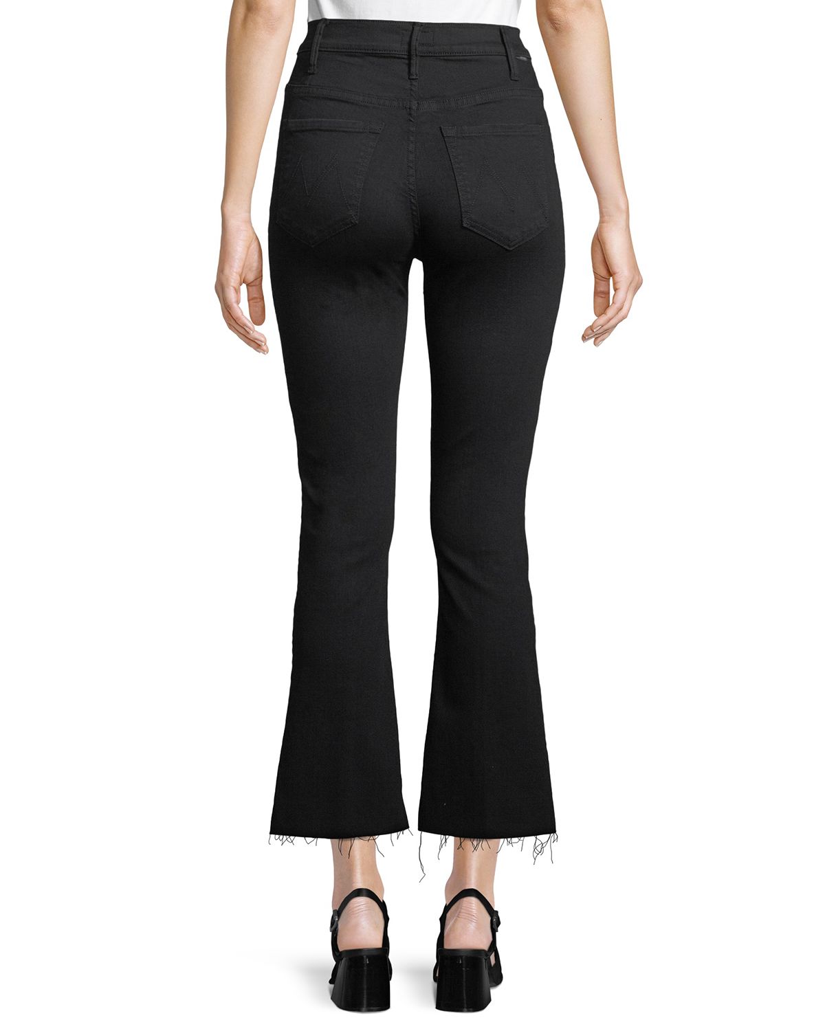 MOTHER The Hustler Ankle Fray Jeans