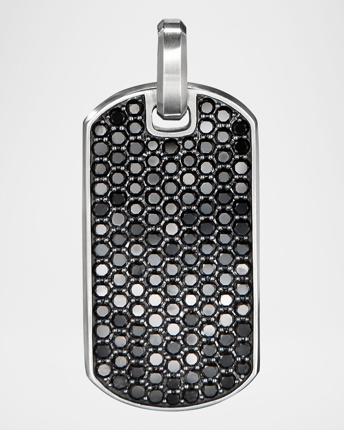 David Yurman Men 's Streamline Tag Pendant in Silver, 35mm