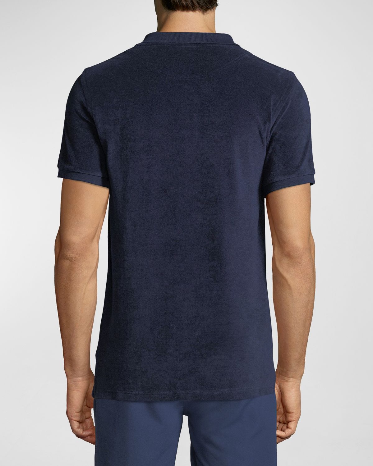 Vilebrequin Men 's Terry Knit Polo Shirt