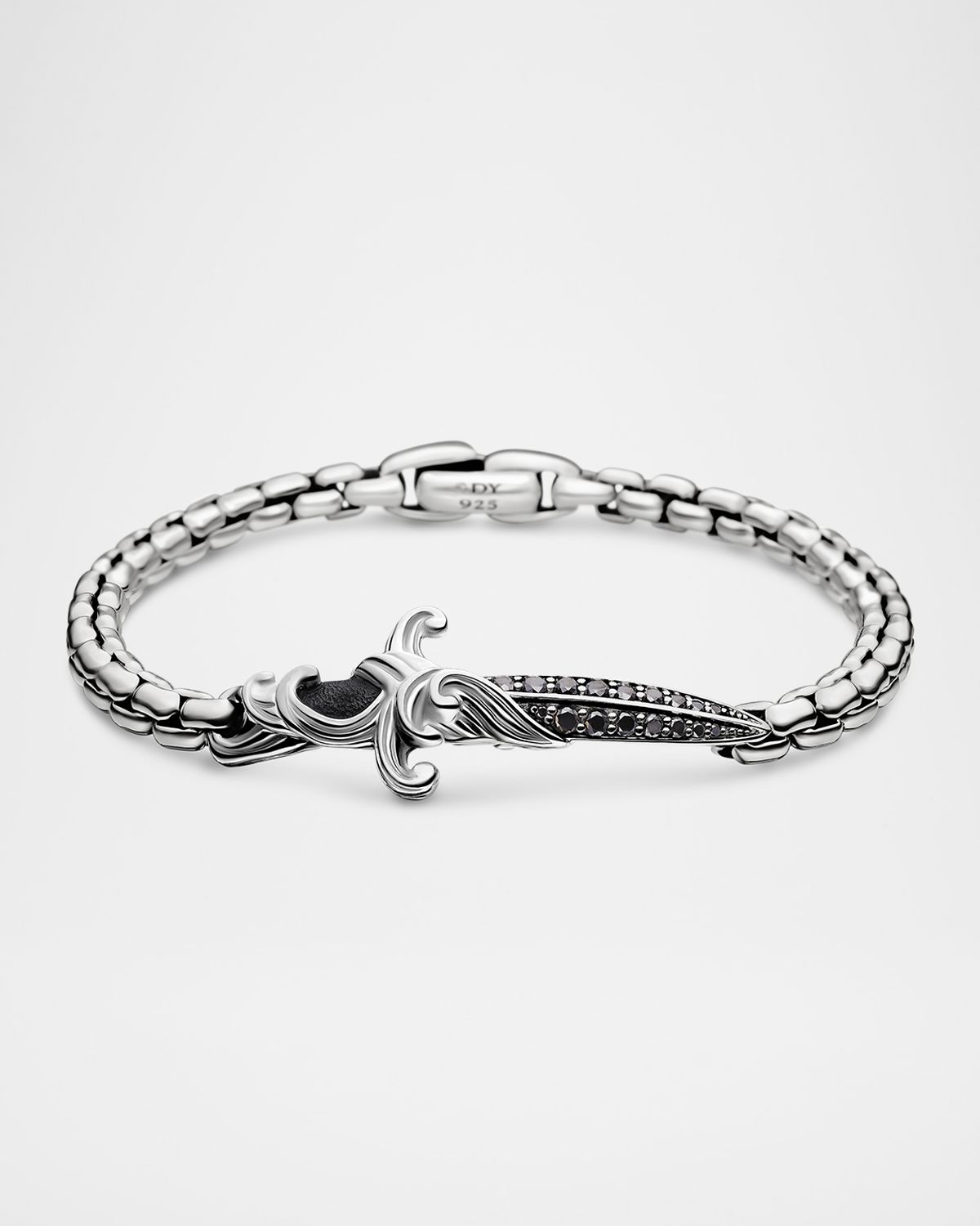 David Yurman Men 's Waves Dagger Bracelet in Silver, 5mm