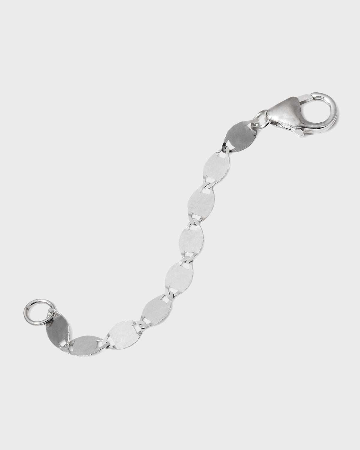 LANA 14K White Gold Extender Chain, 2"L