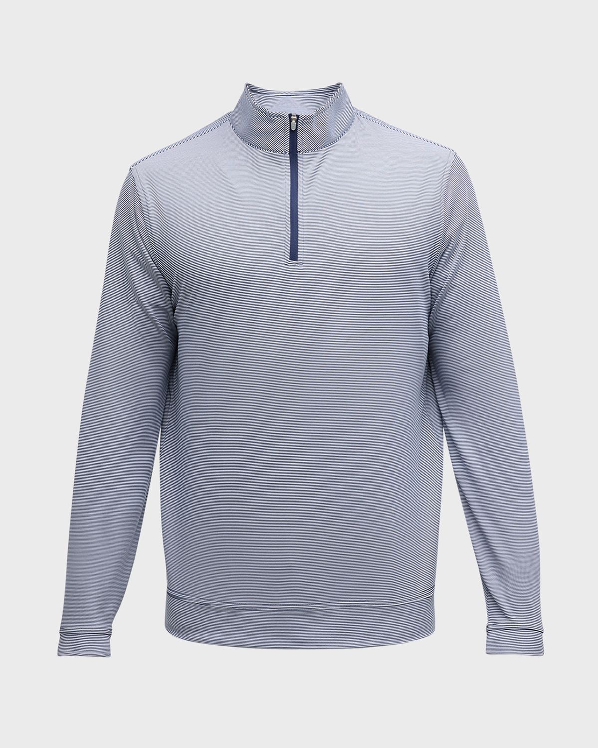 Peter Millar Men 's Perth Micro-Stripe Half-Zip Sweater