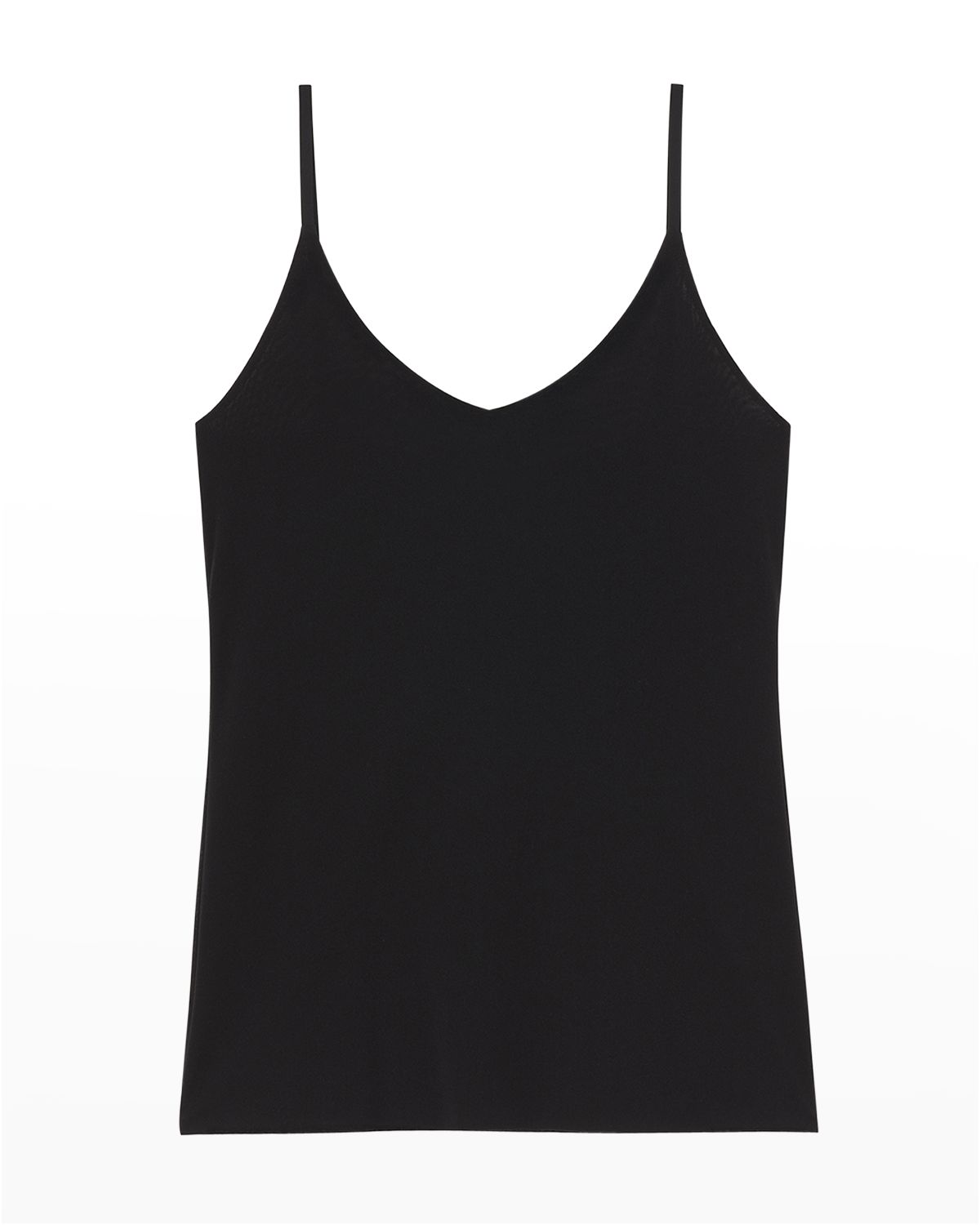 Lafayette 148 New York Mesh Jersey V-Neck Tank